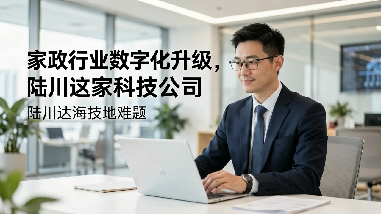 家政行业数字化升级，陆川这家科技公司如何破解落地难题